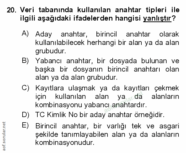 Soru 20