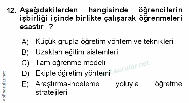 Soru 12