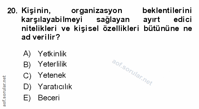 Soru 20