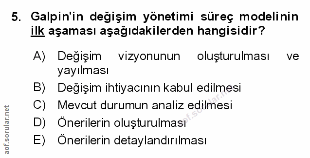 Soru 5