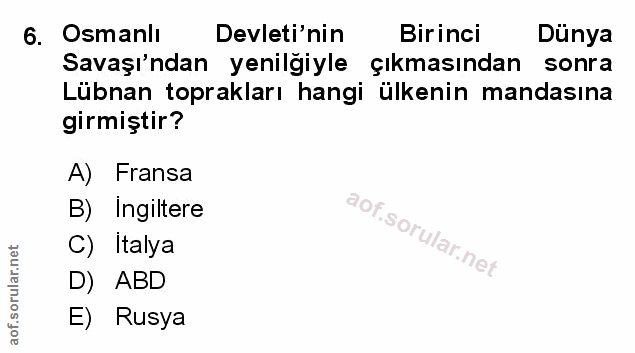 Soru 6