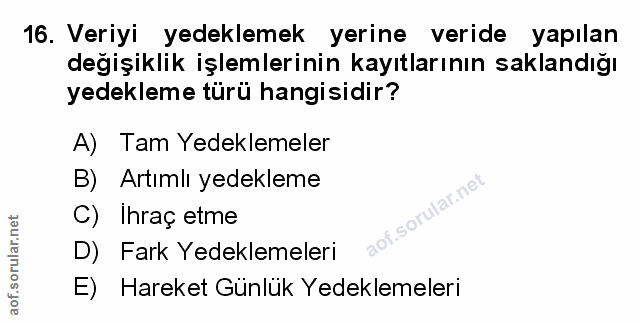 Soru 16