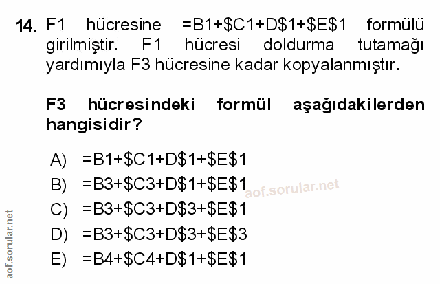 Soru 14
