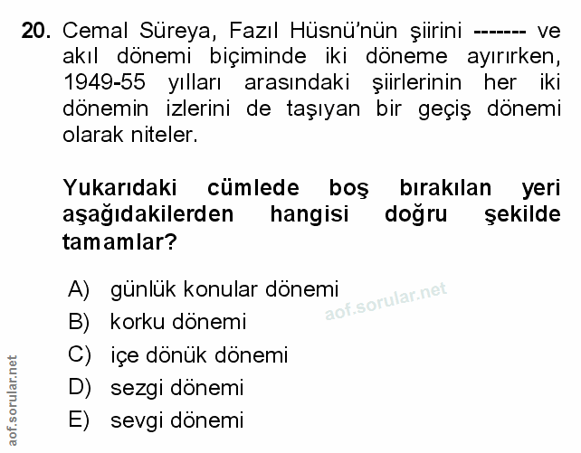 Soru 20