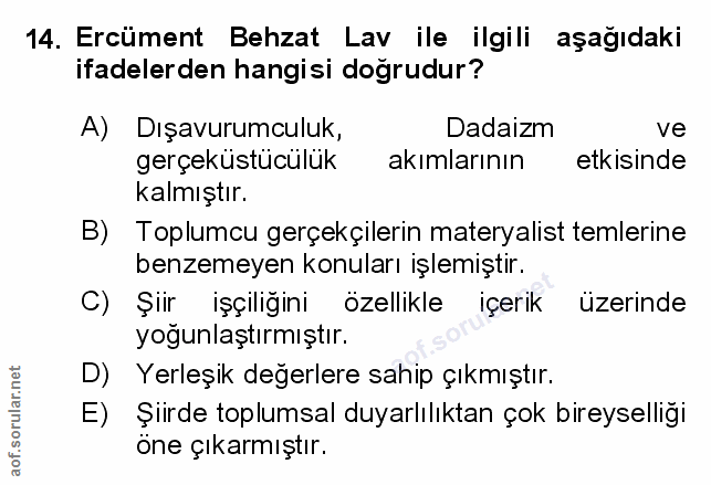 Soru 14