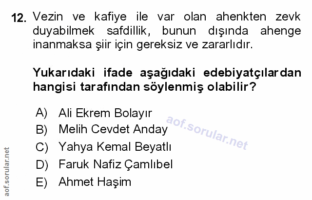 Soru 12