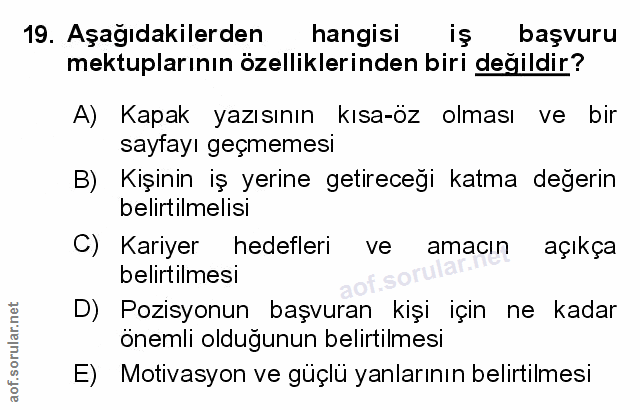 Soru 19