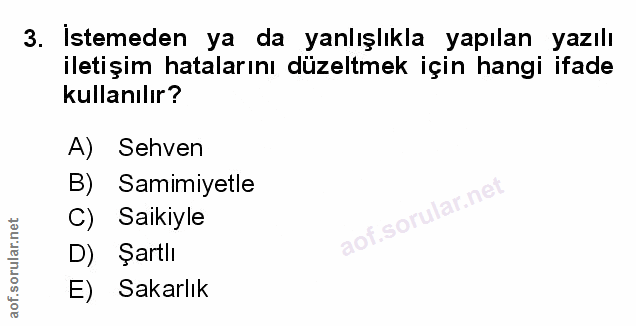 Soru 3