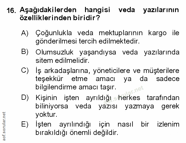 Soru 16