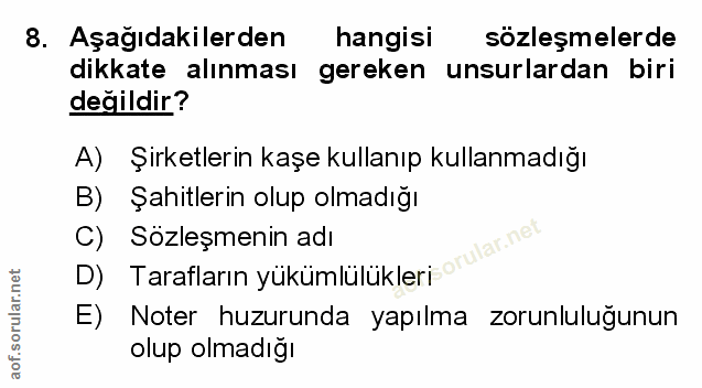 Soru 8