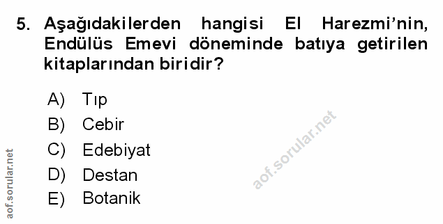 Soru 5