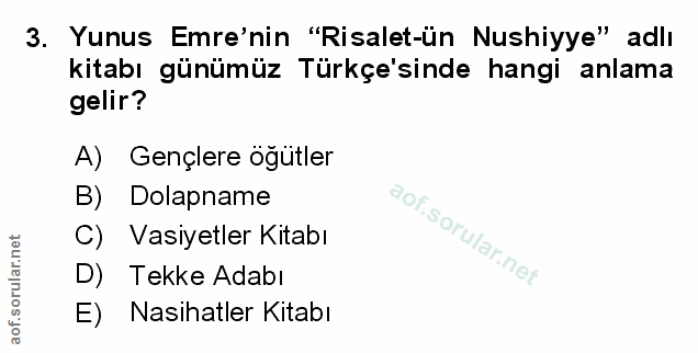 Soru 3
