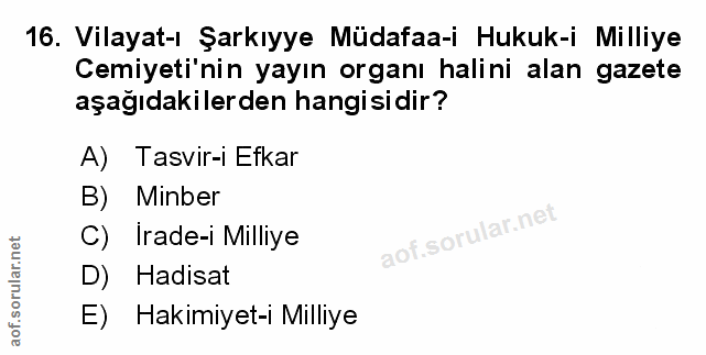Soru 16