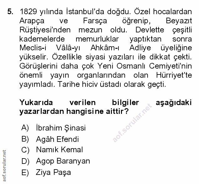 Soru 5
