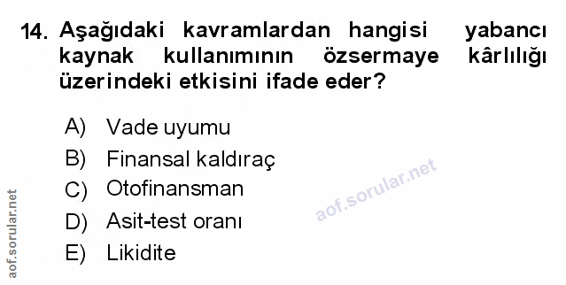 Soru 14