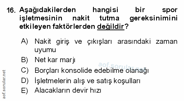 Soru 16