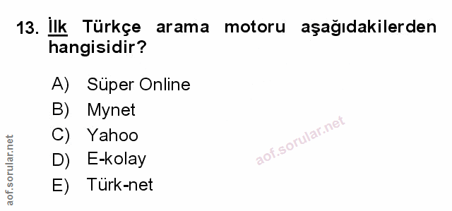 Soru 13