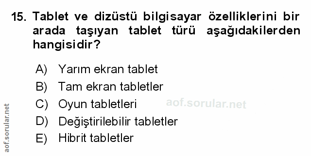 Soru 15