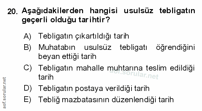 Soru 20