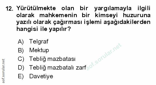 Soru 12