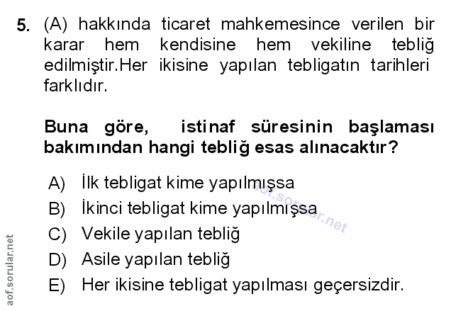 Soru 5