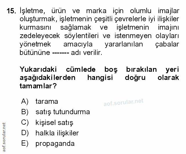 Soru 15