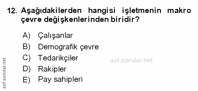 Soru 12