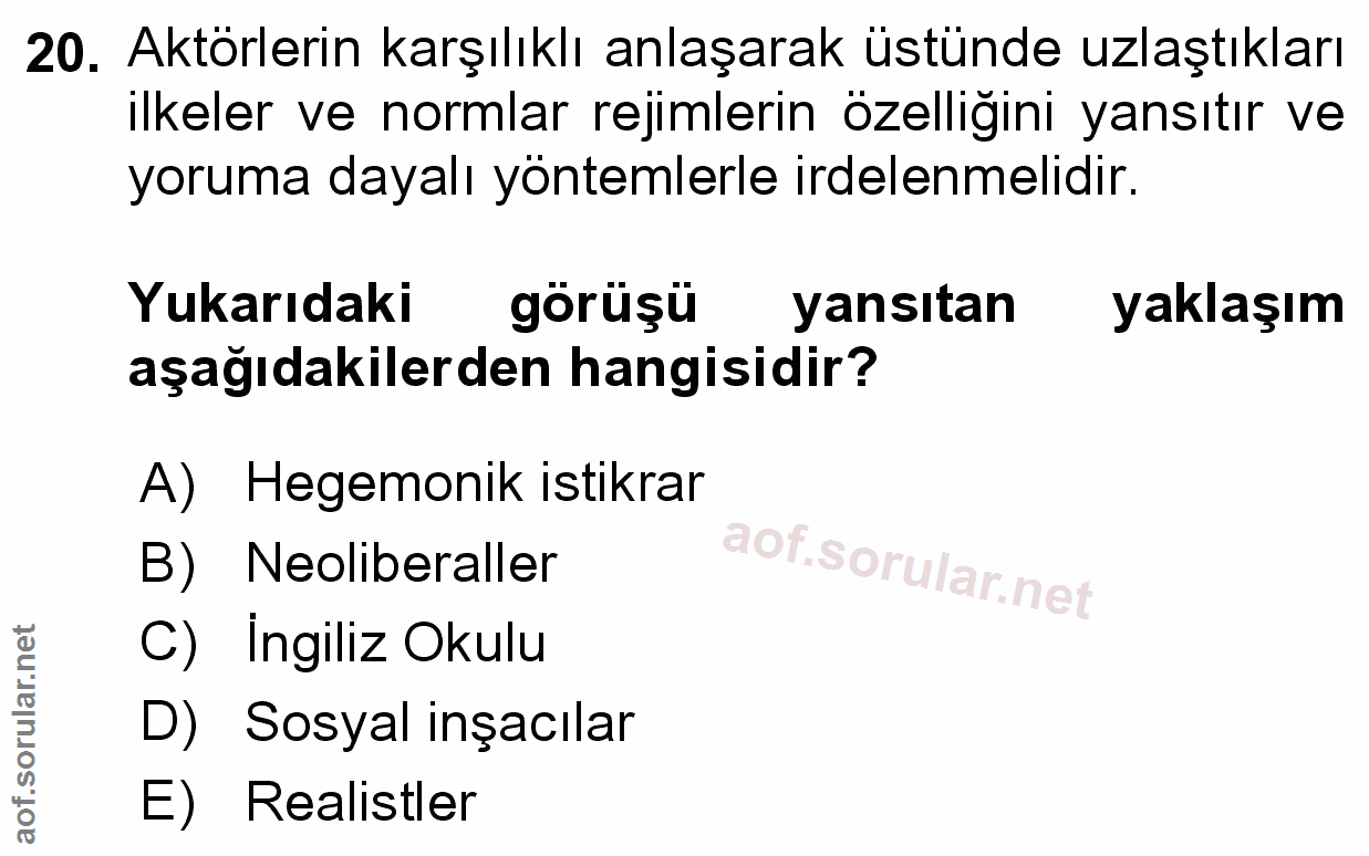Soru 20