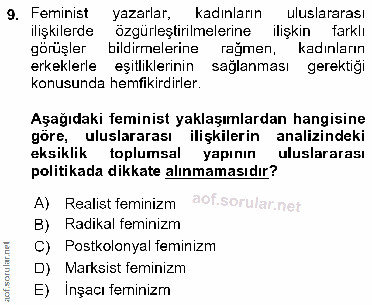 Soru 9
