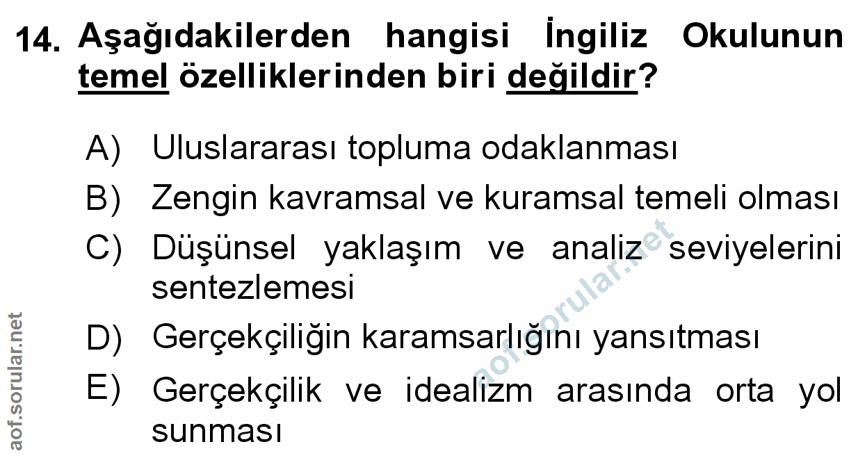 Soru 14