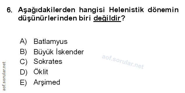 Soru 6