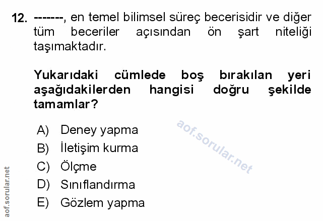 Soru 12