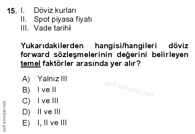 Soru 15