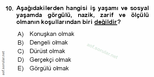 Soru 10