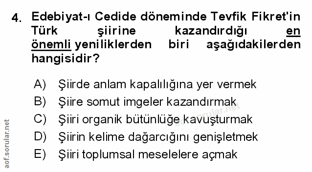 Soru 4