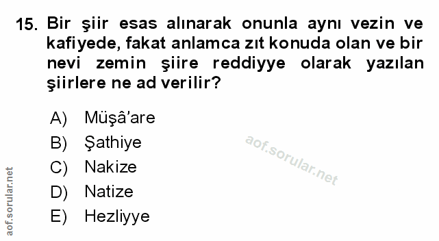 Soru 15