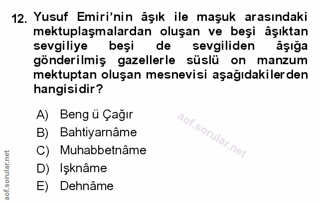 Soru 12