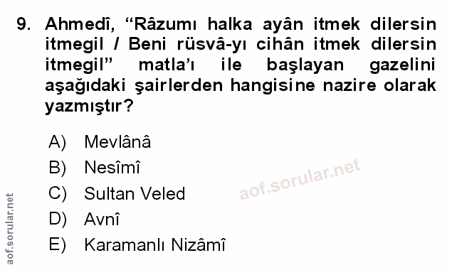 Soru 9