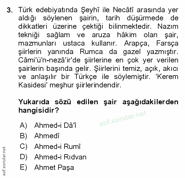 Soru 3