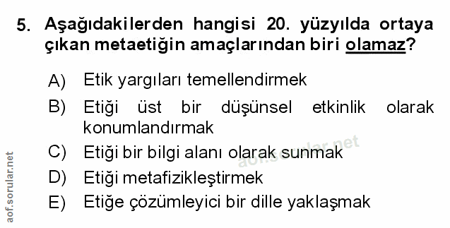 Soru 5