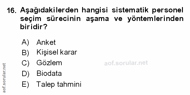 Soru 16