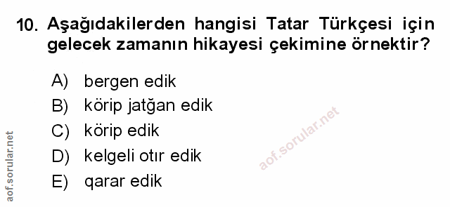 Soru 10