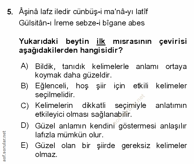 Soru 5