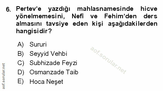 Soru 6