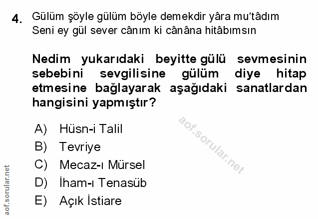 Soru 4