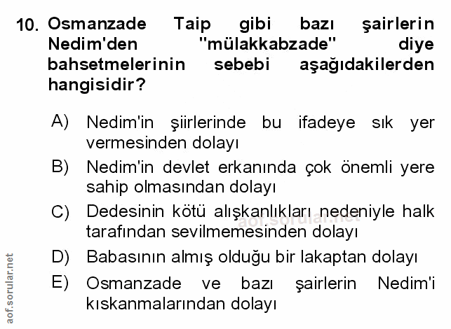 Soru 10