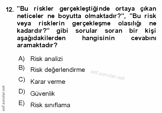 Soru 12