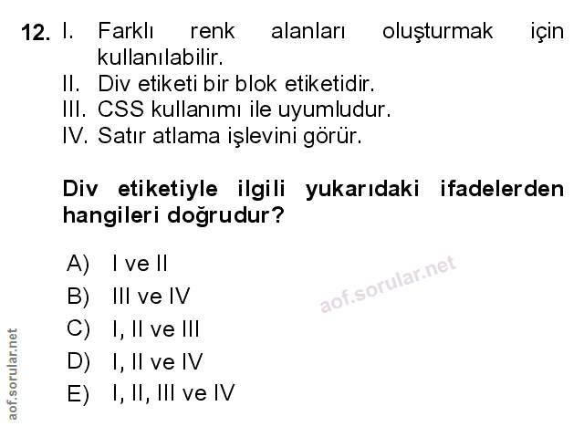 Soru 12