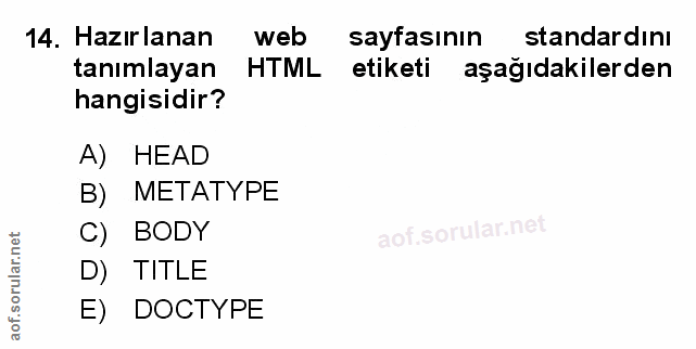 Soru 14