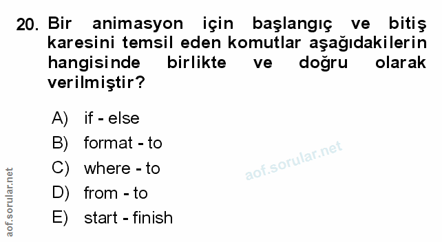 Soru 20
